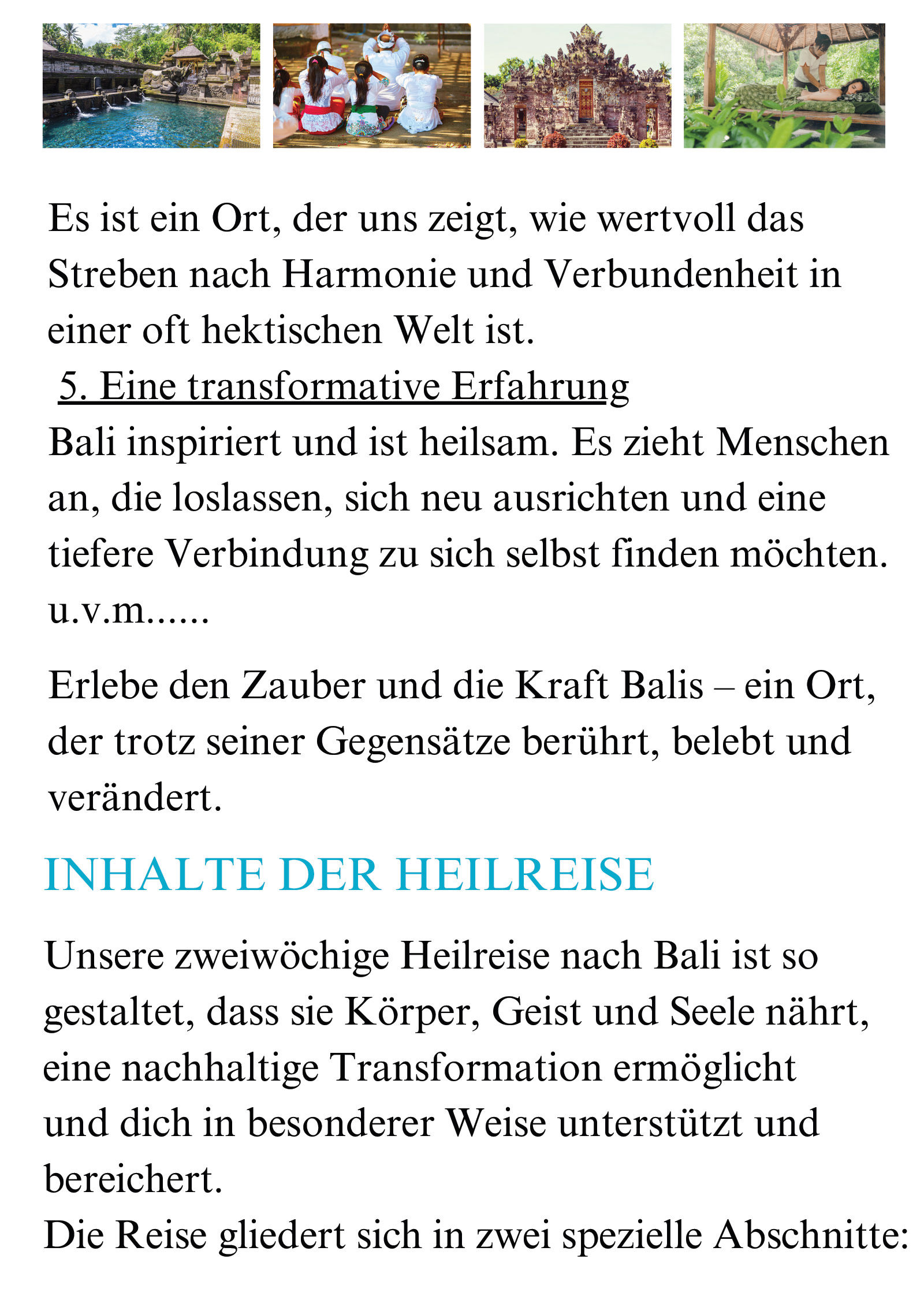 Jürgen Jud - Heilreise nach Bali