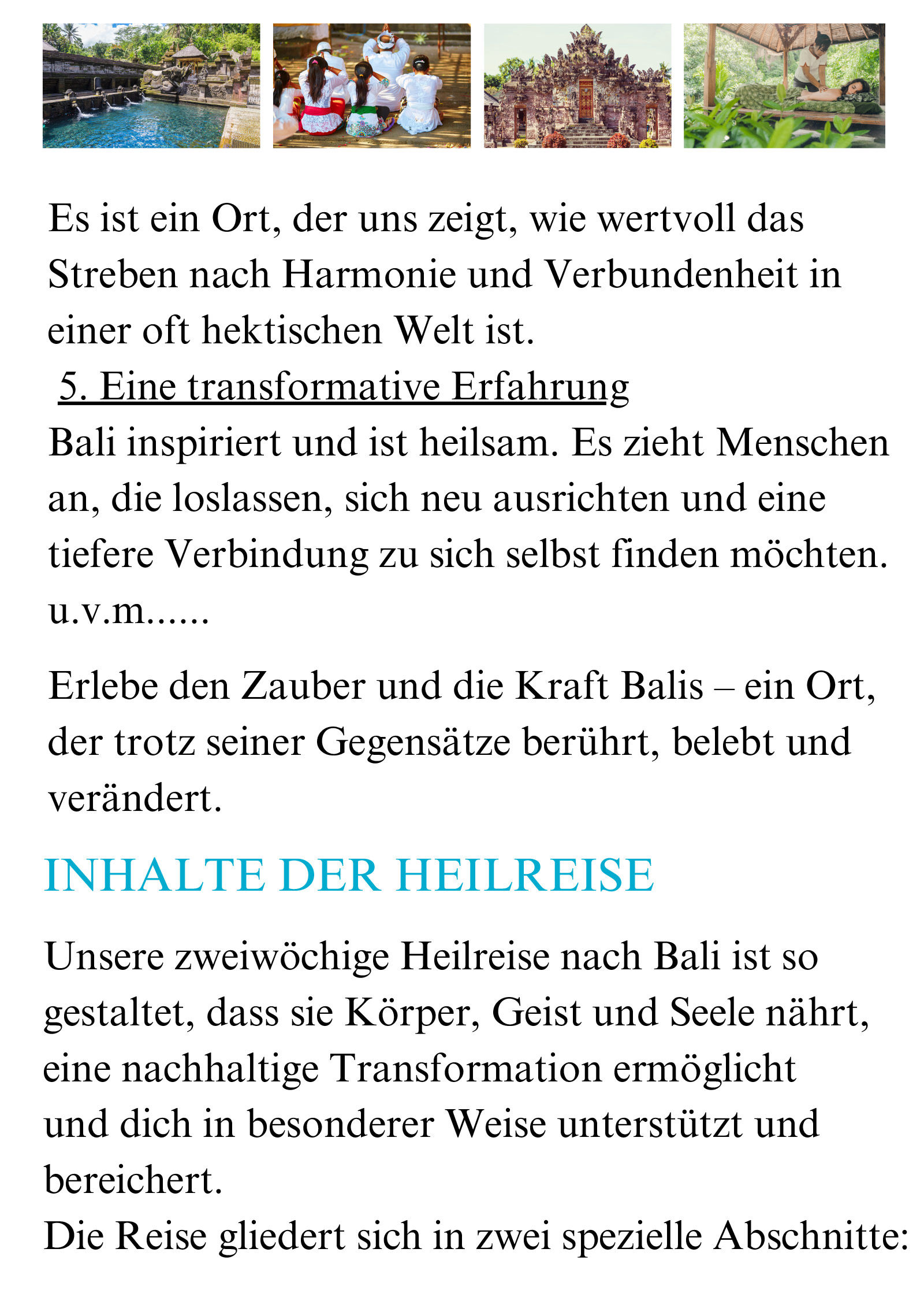 Jürgen Jud - Heilreise nach Bali