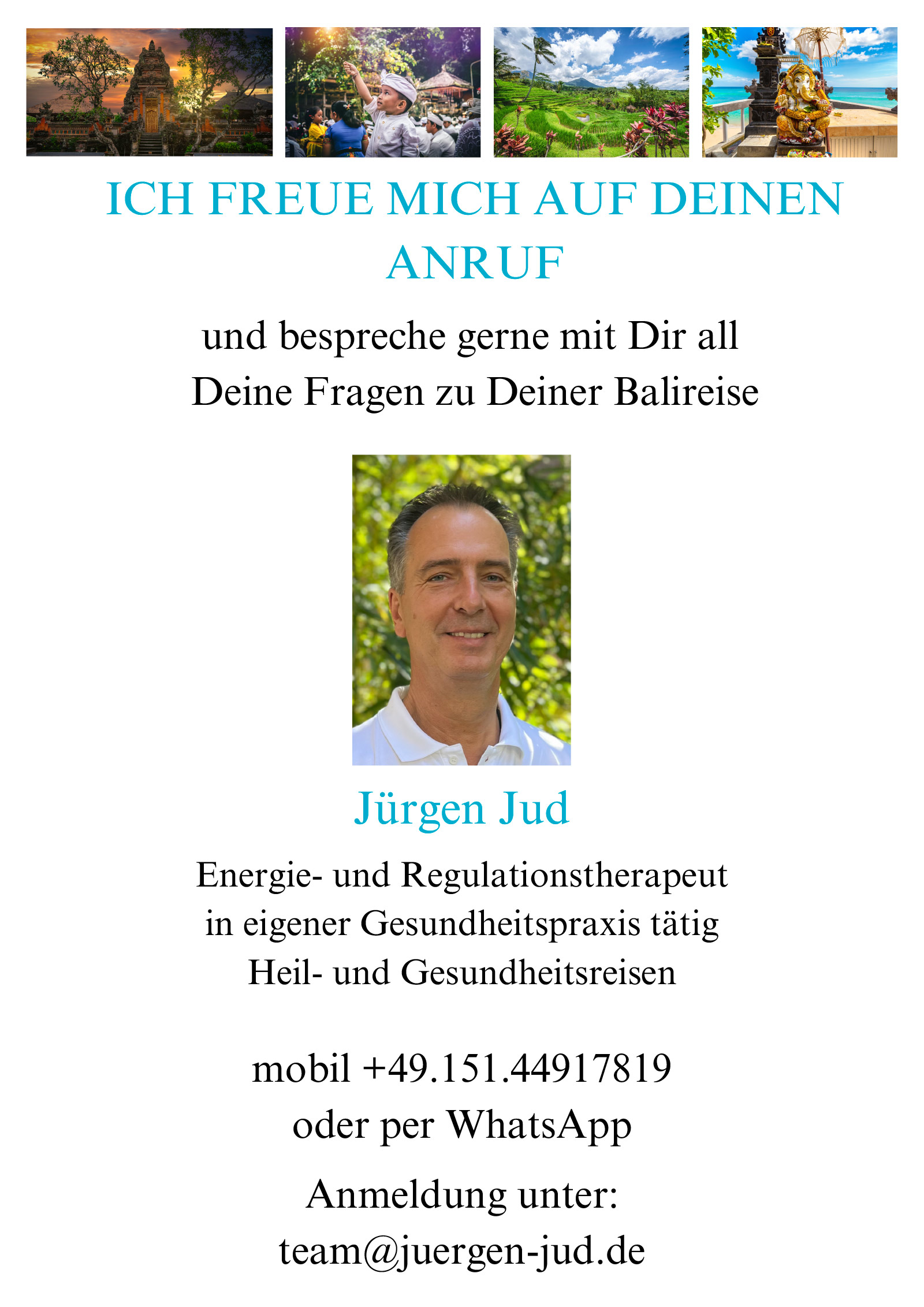 Heilreise mit Jürgen Jud